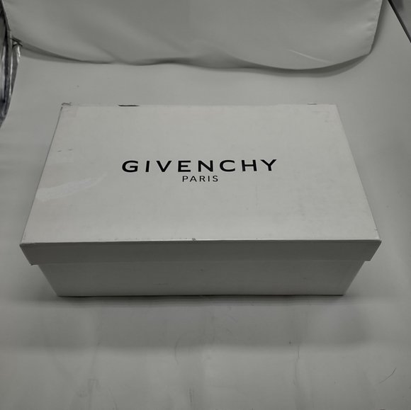 Givenchy Men's Urban Street Sneakers w/Webbing, black/white - Size EU 45/12 - Picture 13 of 14